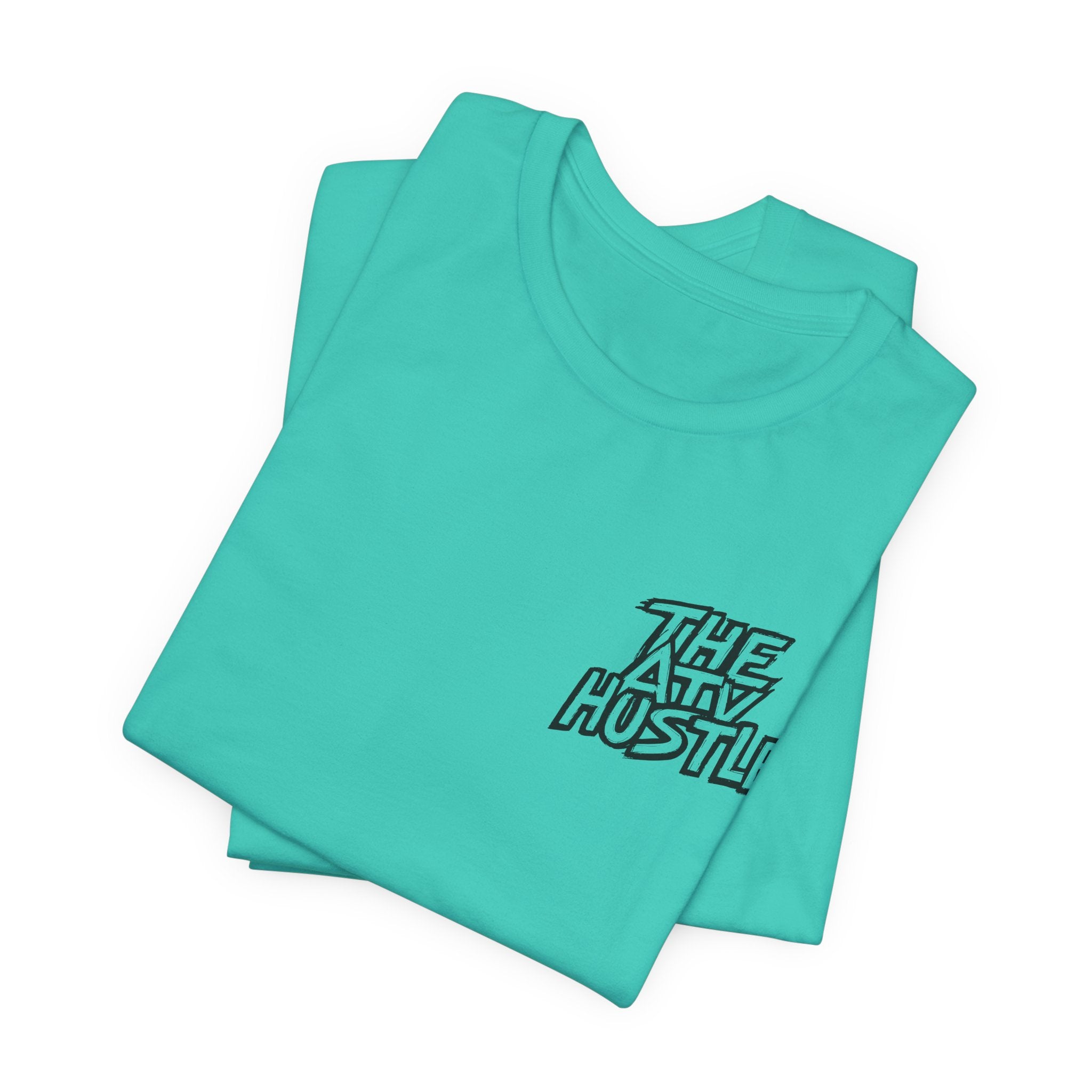 The ATV Hustle Short Sleeve Tee Front & Back