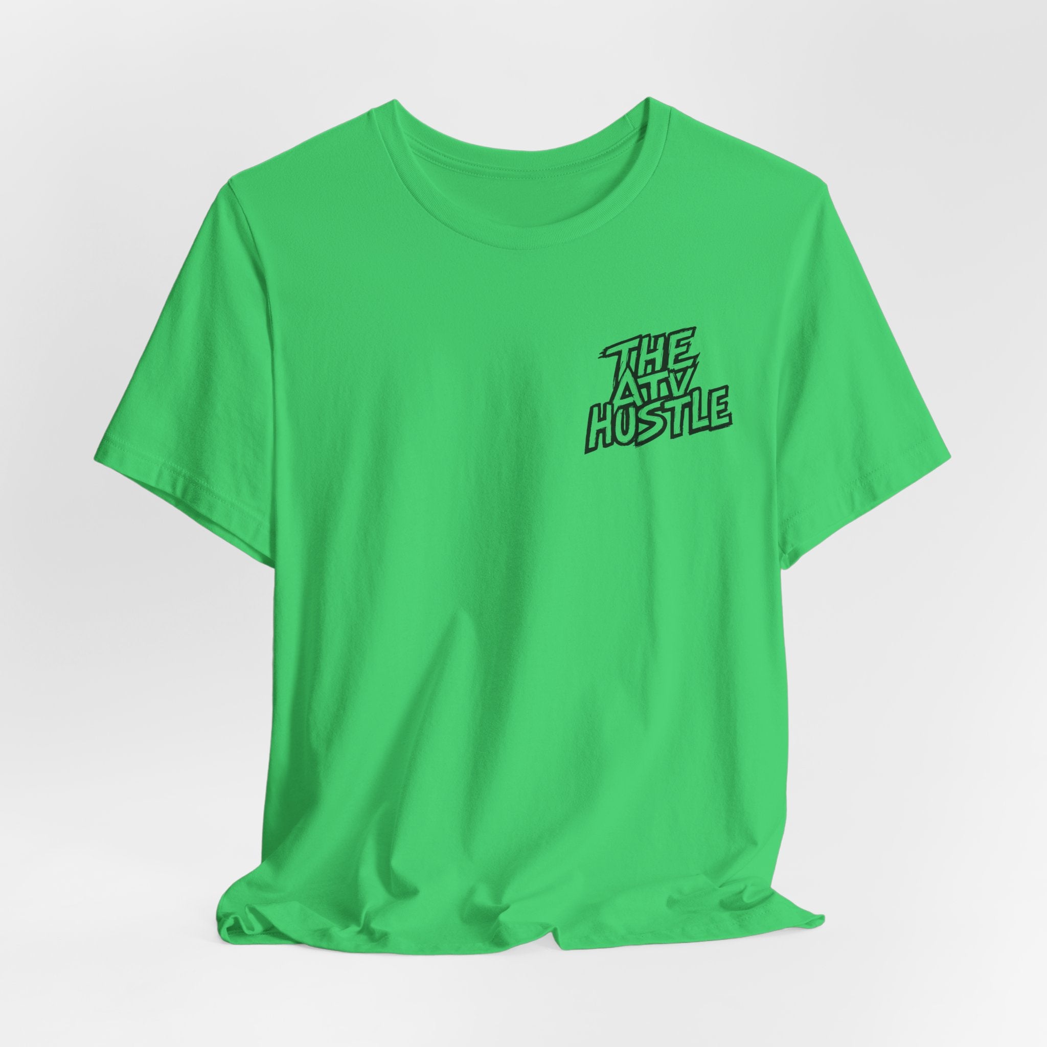 The ATV Hustle Short Sleeve Tee Front & Back