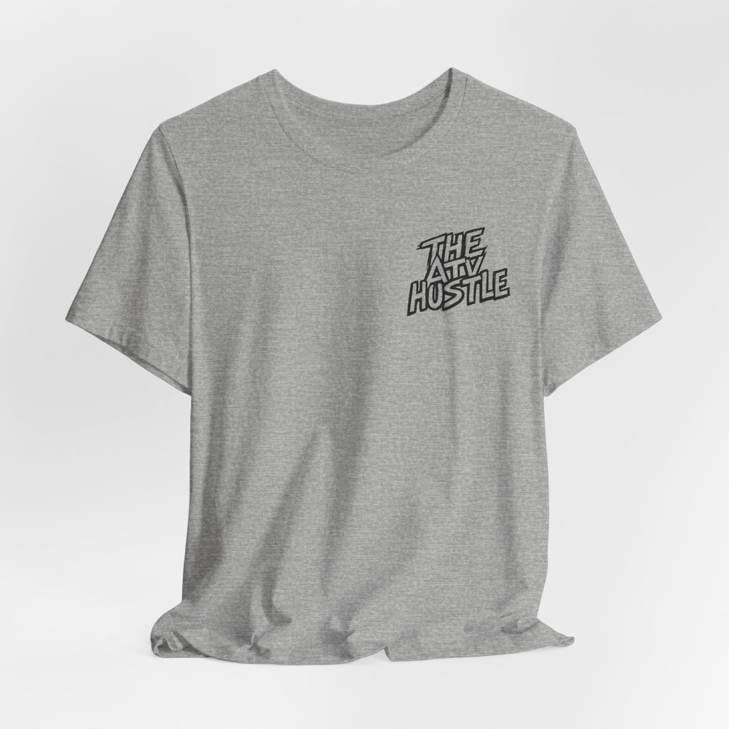 The ATV Hustle Short Sleeve Tee Front & Back