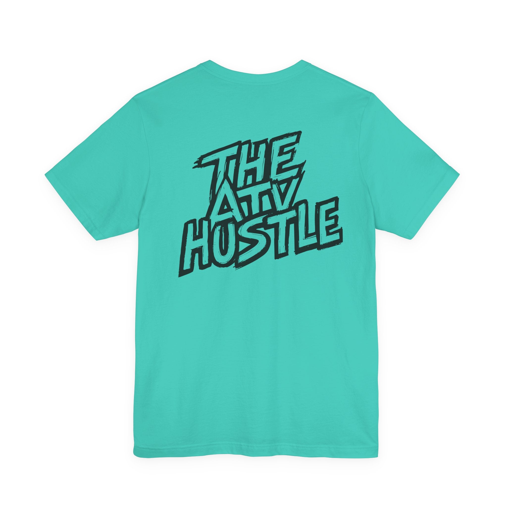 The ATV Hustle Short Sleeve Tee Front & Back
