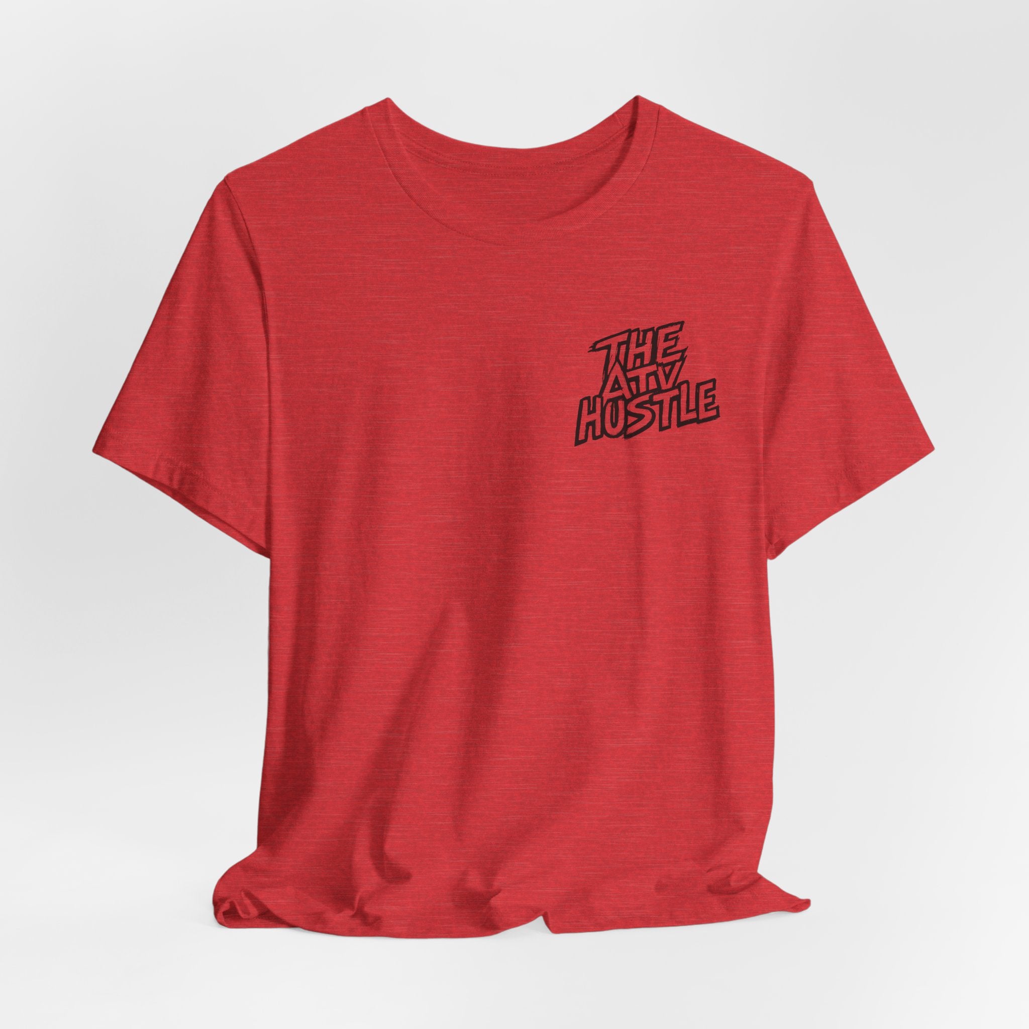 The ATV Hustle Short Sleeve Tee Front & Back
