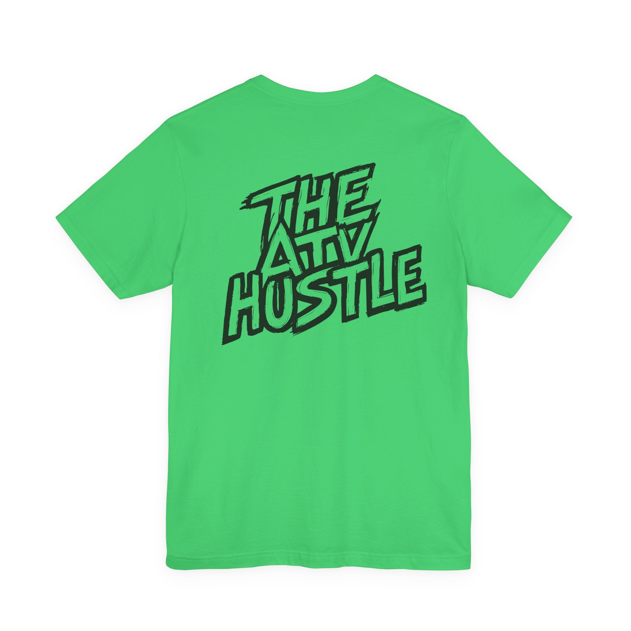 The ATV Hustle Short Sleeve Tee Front & Back