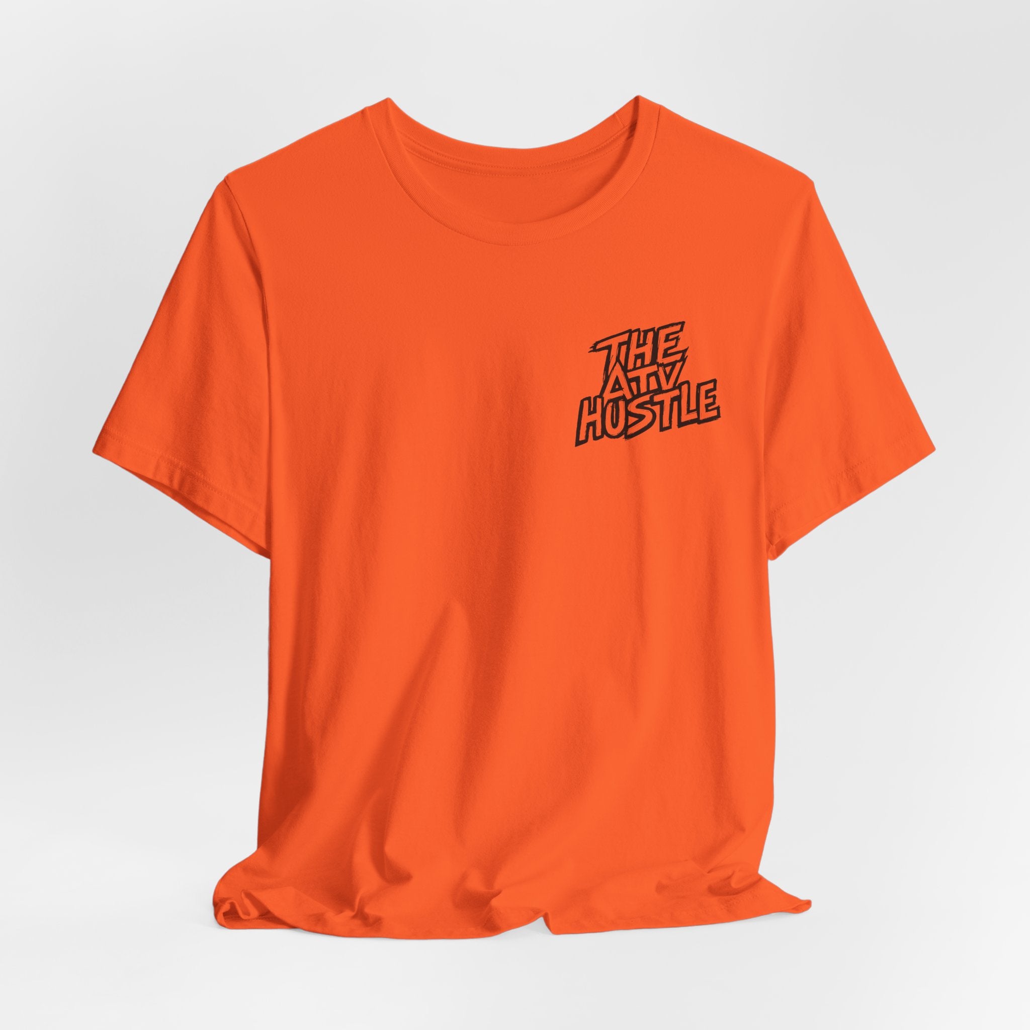 The ATV Hustle Short Sleeve Tee Front & Back