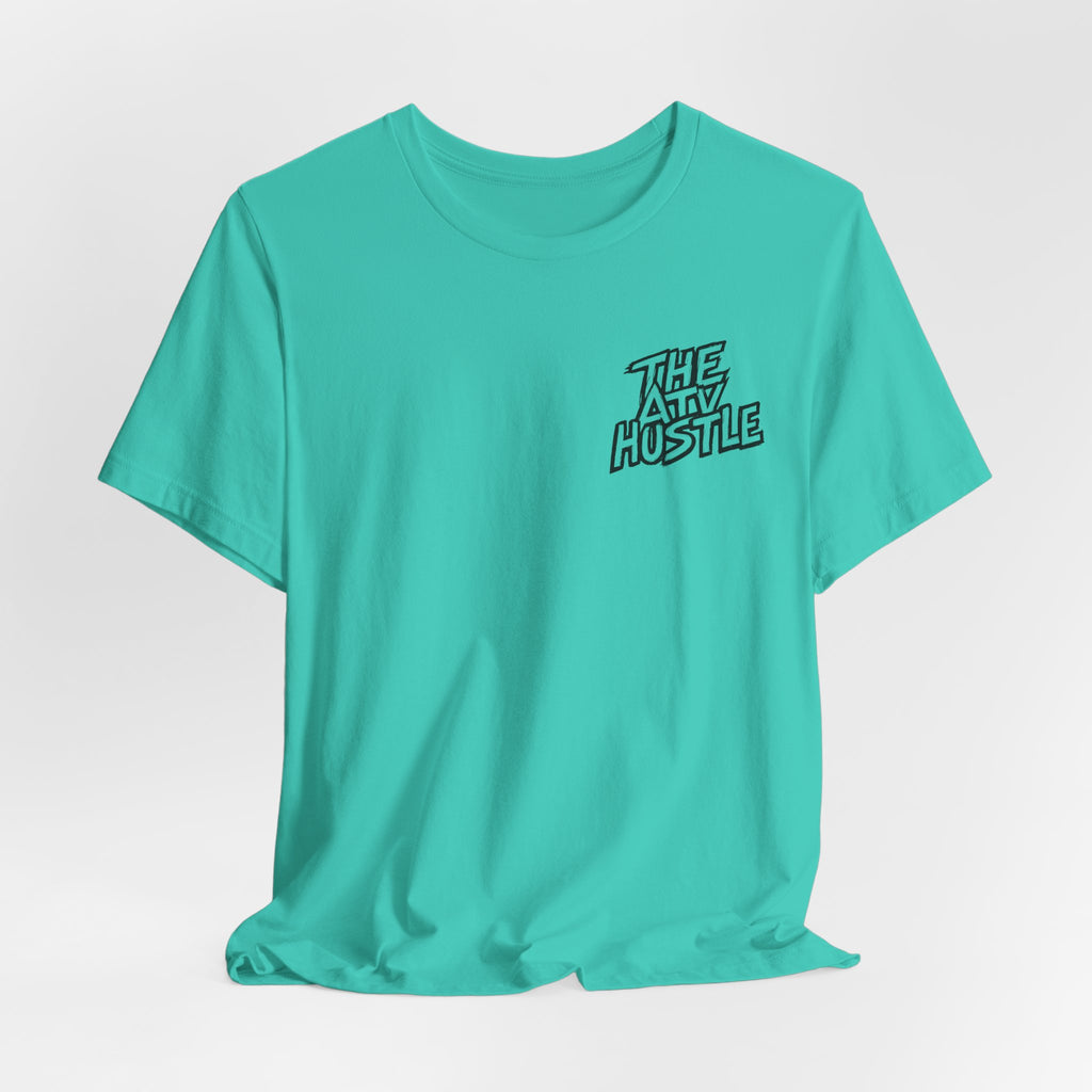 The ATV Hustle Short Sleeve Tee Front & Back