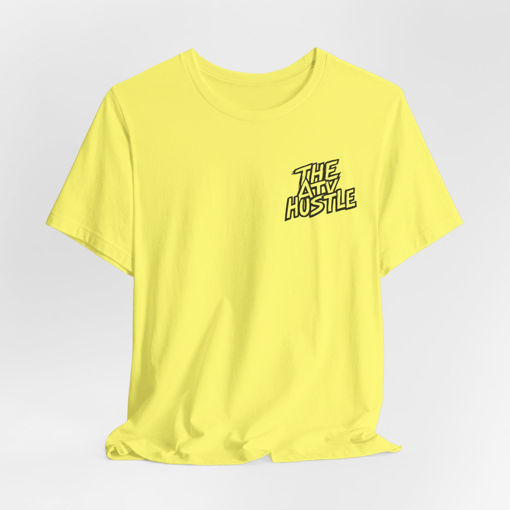 The ATV Hustle Short Sleeve Tee Front & Back