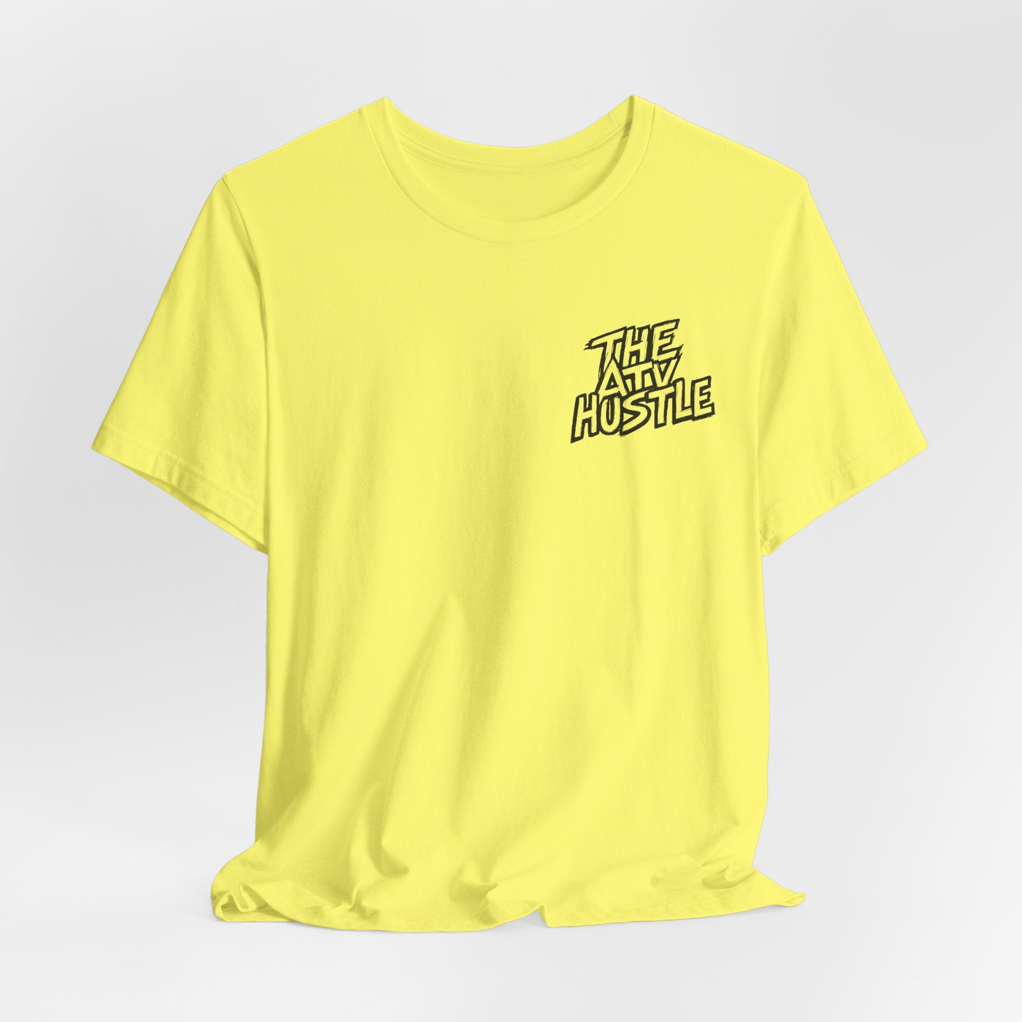 The ATV Hustle Short Sleeve Tee Front & Back