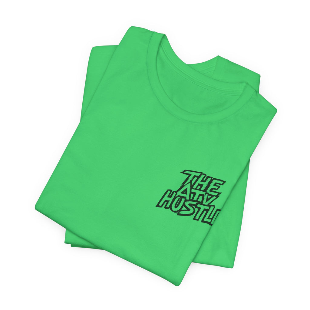 The ATV Hustle Short Sleeve Tee Front & Back