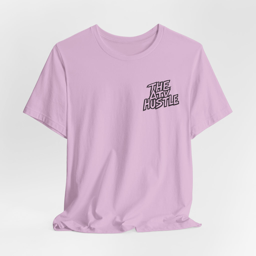 The ATV Hustle Short Sleeve Tee Front & Back