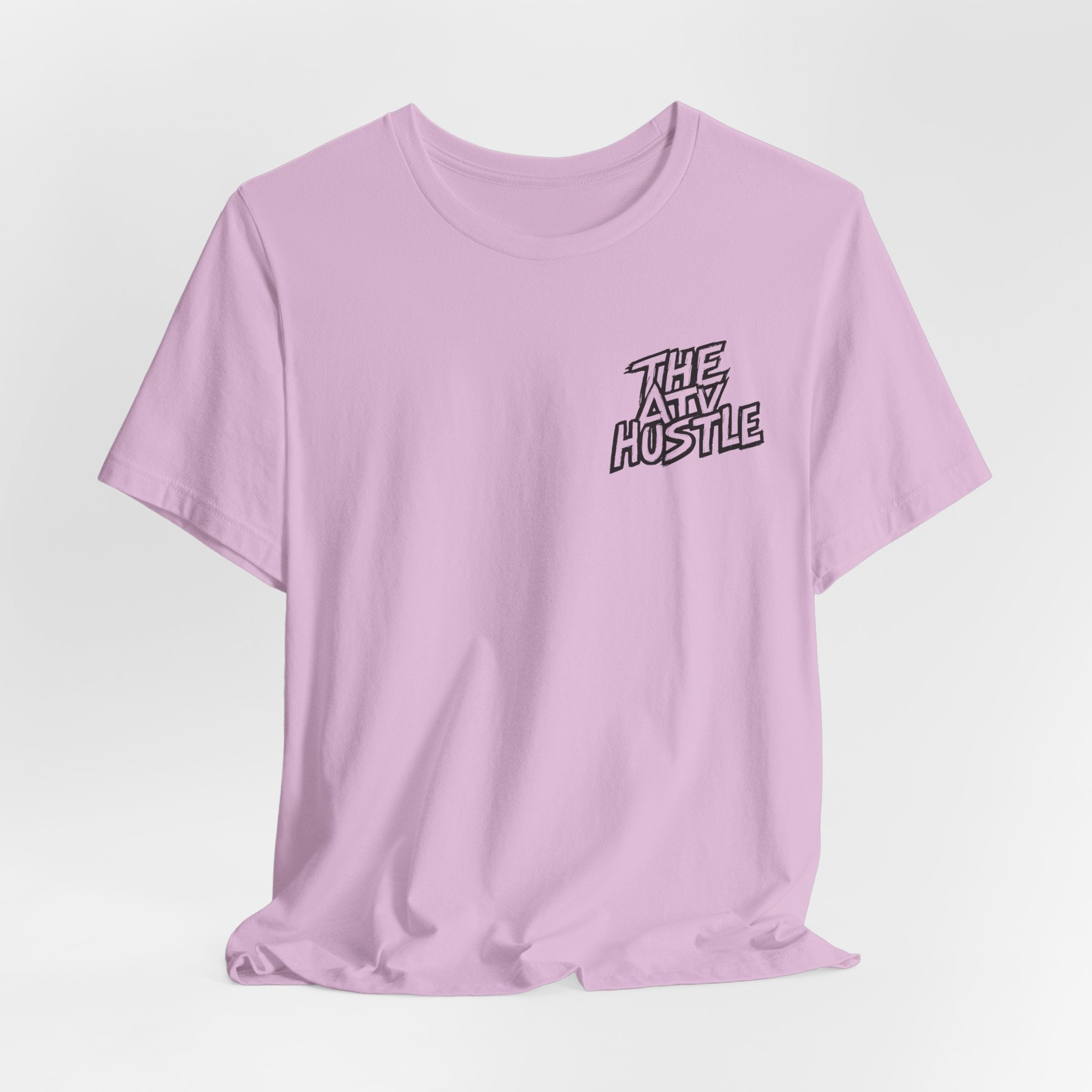 The ATV Hustle Short Sleeve Tee Front & Back